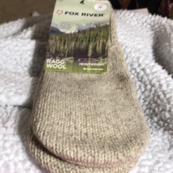 Fox River Ragg Wool Heavyweight Mitt/Mittens Brown Tweed Medium NWT Wool Blend - Picture 5 of 5